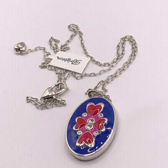 Brighton SIMPLY CHARMING JOY LIFE LOVE  TRUST NECKLACE - Picture 2 of 4